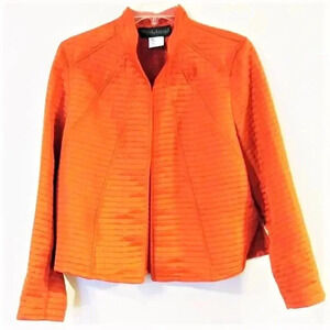 Harve Benard Quilted Jacket Burnt Orange